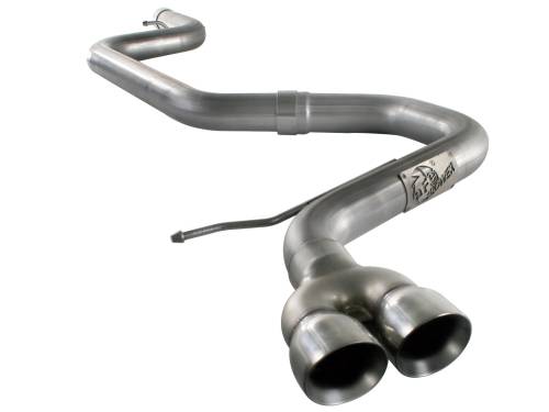 Afe - Advance Flow Engineering - 49-46402 | AFE Power Large Bore-HD 2-1/2 IN 409 Stainless Steel Cat-Back Exhaust System (2011-2014 Golf L4-2.0L)