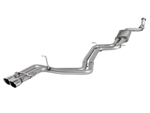 Afe - Advance Flow Engineering - 49-46403 | AFE Power MACH Force-Xp 2-3/4 IN to 2-1/4 IN Stainless Steel Cat-Back Exhaust System (2009-2016 A4 B8 L4-2.0L t)
