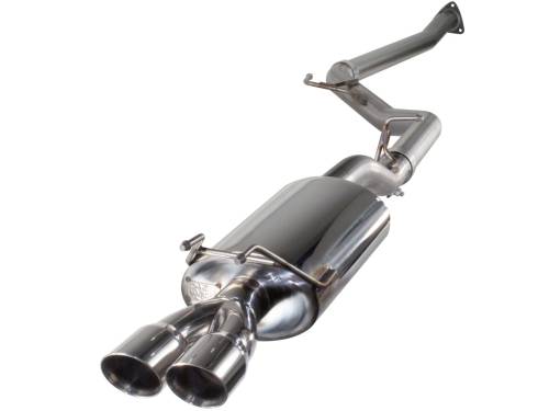 Afe - Advance Flow Engineering - 49-46602 | AFE Power Takeda 2-1/2 IN 409 Stainless Steel Cat-Back Exhaust System (2012-2015 Civic L4-2.4L)