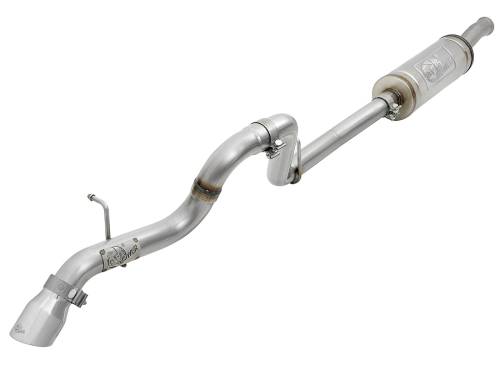 Afe - Advance Flow Engineering - 49-48065-1P | AFE Power MACH Force-Xp 2-1/2 IN 409 Stainless Steel Cat-Back Hi-Tuck Exhaust System (2018-2024 Wrangler JL V6-3.6L)