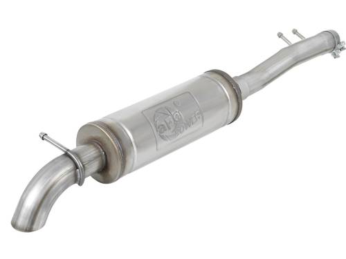 Afe - Advance Flow Engineering - 49-48069 | AFE Power ROCK BASHER 2-1/2 IN to 3 IN 409 Stainless Steel Cat-Back Exhaust System (2007-2018 Wrangler JK V6-3.6L/3.8L)