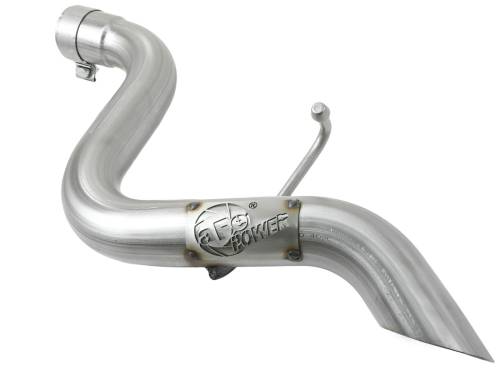 Afe - Advance Flow Engineering - 49-48070-1 | AFE Power MACH Force-Xp 409 Stainless Steel Axle-Back Exhaust System w/No Tip (2018-2024 Wrangler JL L4-2.0Lt / V6-3.6L)