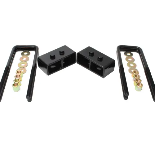 Lowriders Unlimited - LK-108-F | 2 Inch Rear Block & U Bolt Kit (2004-2020 F150 Pickup 2WD/4WD)