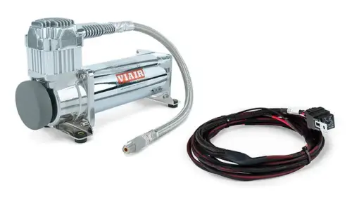 Air Lift Performance - 27750 | Air Lift Performance 2nd Compressor Kit (Viair 444c chrome compressor + 2nd comp. harness)
