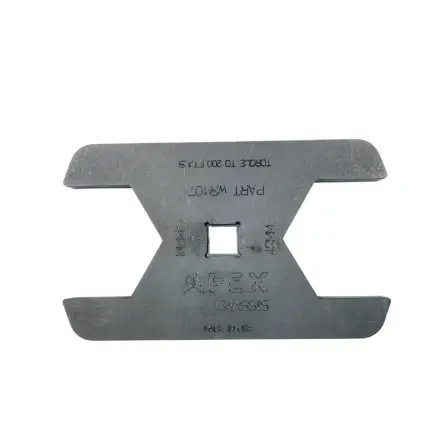 Apex Chassis - KIT503 | Apex Chassis Steering Assembly Aluminum Jam Nut Wrench Kit For 2.5 Ton Jeep JK/JL/JT | 46-48MM X1