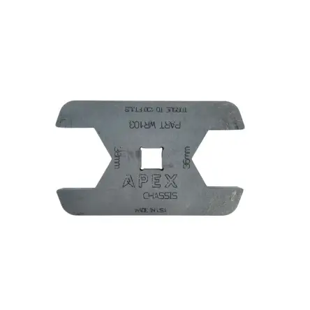 Apex Chassis - KIT508 | Apex Chassis Track Bar Assembly Jam Nut Wrench Kit For Jeep JK/JL/JT | 36-38MM X2