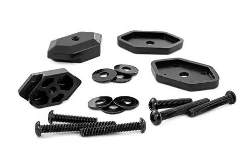 Rough Country - 99213 | Rough Country Molle Panel Aluminum Mounting Kit | Pair