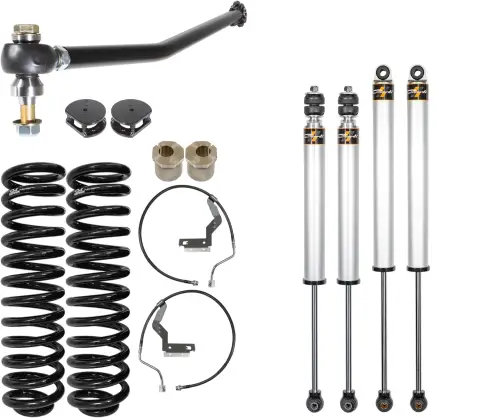 Carli Suspension - CS-FLVL-COM-CS-17-PAP | Carli Suspension Commuter Leveling System 2.5"/3.5" Lift Carli Spec 2.0" IFP Front & Rear Package PAP For Ford F-250/F-350 4WD (2017-2022) | Diesel