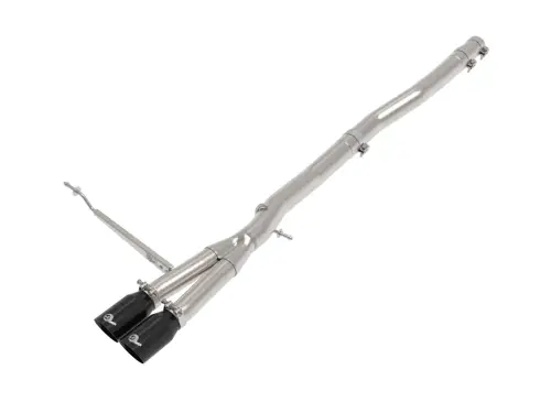 Afe - Advance Flow Engineering - 49-36354-B | aFe Power MACH Force-Xp 3 To 2-1/2 Inch Stainless Steel Cat-Back Exhaust System For Mini Cooper S (2014-2024) / Cooper S JCW Hardtop L4 2.0L (t) 2 Door | Black Tip