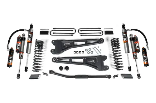 BDS Suspension - BDS1306FPE | BDS Suspension 2.5 Inch Lift Kit With Radius Arm For Ford F-450 Super Duty | Rear Fox 2.5 Performance Elite Shocks