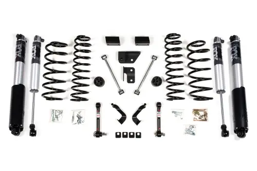 BDS Suspension - BDS1435PS | BDS Suspension 2 Inch Lift Kit For Jeep Wrangler JL 4 Door | Fox 2.5 Performance Series Shocks