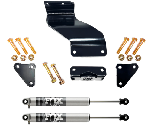 Kryptonite - KRDSS14S | Kryptonite Death Grip Dual Steering Stabilizer Kit With Fox 2.0 Shocks For Ram 2500 / 3500 (2014-2026)