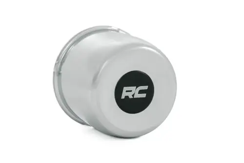 Rough Country - USC425C | Rough Country Chrome Center Cap Closed | 4.250 Bore