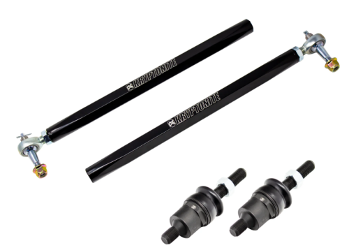 Kryptonite - KRTRZ20-ST2  | Kryptonite Death Grip Tie Rods Stage "1" For Polaris RZR Pro XP (2020-2023) | Shock Therapy - Kryptonite Tapered Joint