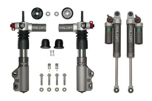 Van Compass - 7189-LM-RS | Van Compass Stage 2 System with Adjustable Struts For Mercedes-Benz Sprinter 2500 2WD | Under 8500 LBS