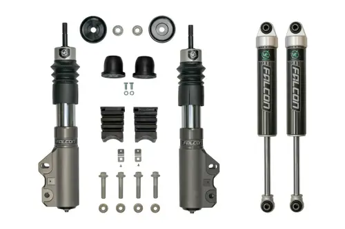 Van Compass - 7196-M-RS | Van Compass Stage 3 System with Struts For Mercedes-Benz Sprinter 3500 2WD | With Factory Lift Block | Under 8900 LBS