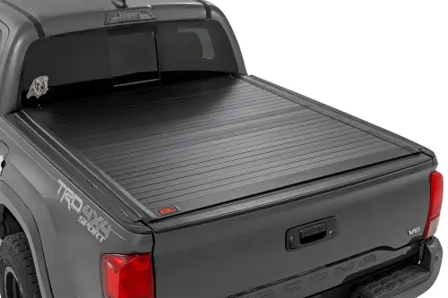 Rough Country - 50420500 | Rough Country Hard Roll Up Bed Cover For Toyota Tacoma (2016-2023) | 5' Bed