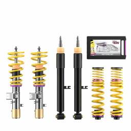KW Suspension - 152200DK | KW V2 Height Adjustable Coilover Kit with Adjustable Rebound Damping