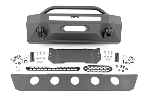 Rough Country - 10743A | Rough Country Front Bumper For Toyota 4Runner 2WD/4WD | No Lights