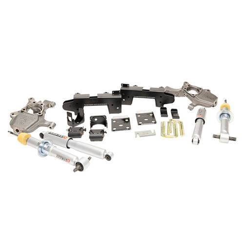 Belltech - 1041SP | Belltech 2 to 4 Inch Front / 6 Inch Rear Complete Lowering Kit with Street Performance Shocks (2019-2026 Silverado/Sierra 1500 4WD)