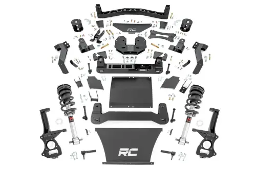 Rough Country - 10940 | Rough Country 6 Inch Lift Kit For Chevrolet Suburban / GMC Yukon XL 1500 | M1 Monotube Struts