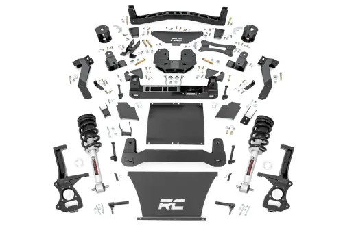 Rough Country - 11130 | Rough Country 6 Inch Lift Kit Chevrolet Tahoe/GMC Yukon 4WD | Lifted N3 Struts