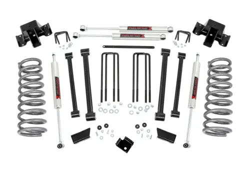 Rough Country - 35140 | Rough Country 3 Inch Lift Kit For Dodge 2500 4WD | M1 Monotube Shocks