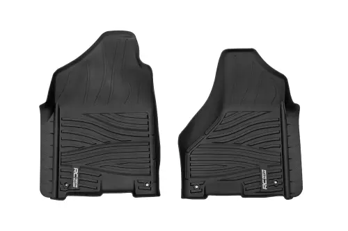 Rough Country - FF-3121 | Rough Country Flex-Fit Floor Mats For Ram 1500 / 1500 Classic | Front