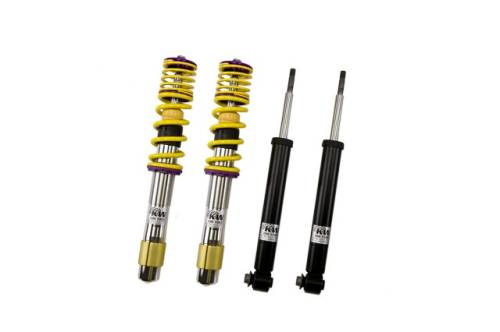KW Suspension - 10220036 | KW V1 Height Adjustable Coilover Kit with Pre-Set Damping