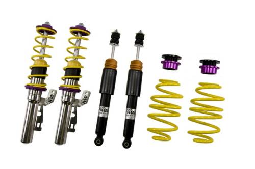 KW Suspension - 10226004 | KW V1 Height Adjustable Coilover Kit with Pre-Set Damping