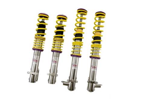 KW Suspension - 10227030 | KW V1 Height Adjustable Coilover Kit with Pre-Set Damping