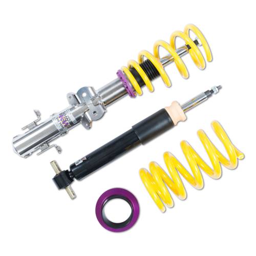 KW Suspension - 10230081 | KW V1 Height Adjustable Coilover Kit with Pre-Set Damping