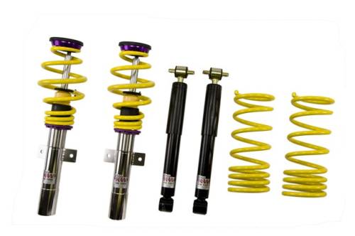KW Suspension - 10231001 | KW V1 Height Adjustable Coilover Kit with Pre-Set Damping