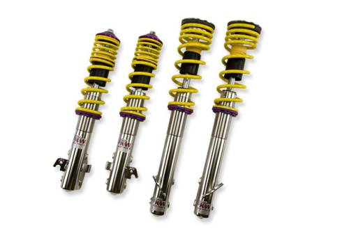 KW Suspension - 10245004 | KW V1 Height Adjustable Coilover Kit with Pre-Set Damping