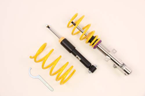 KW Suspension - 10267007 | KW V1 Height Adjustable Coilover Kit with Pre-Set Damping