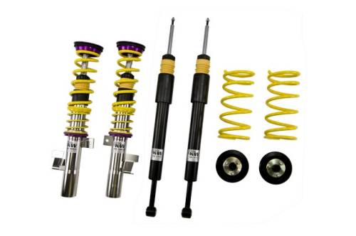 KW Suspension - 10267015 | KW V1 Height Adjustable Coilover Kit with Pre-Set Damping