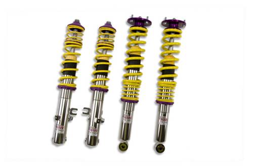 KW Suspension - 10271018 | KW V1 Height Adjustable Coilover Kit with Pre-Set Damping