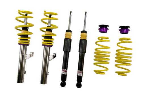 KW Suspension - 10280119 | KW V1 Height Adjustable Coilover Kit with Pre-Set Damping