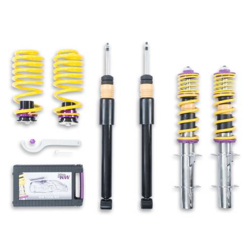 KW Suspension - 15210005 | KW V2 Height Adjustable Coilover Kit with Adjustable Rebound Damping