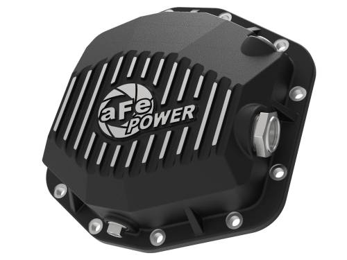Afe - Advance Flow Engineering - 46-71290B | aFe Power Pro Series Rear Differential Cover Black w/ Machined Fins