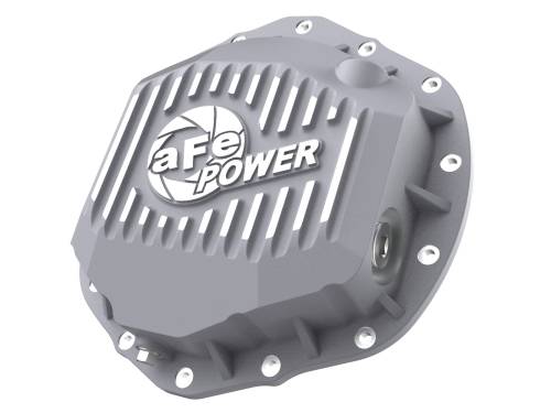 Afe - Advance Flow Engineering - 46-71150A | aFe Power Street Series Rear Differential Cover Raw w/ Machined Fins