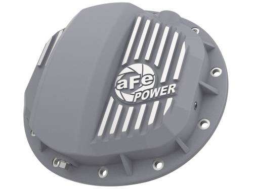 Afe - Advance Flow Engineering - 46-71140A | aFe Power Street Series Rear Differential Cover Raw w/ Machined Fins