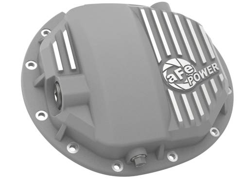 Afe - Advance Flow Engineering - 46-71120A | aFe Power Street Series Rear Differential Cover Raw w/ Machined Fins