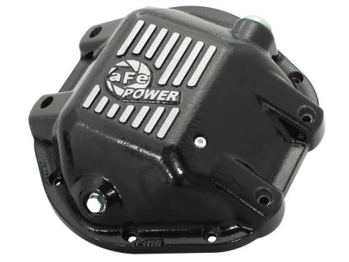 Afe - Advance Flow Engineering - 46-70162 | aFe Power Pro Series Rear Differential Cover Black w/ Machined Fins