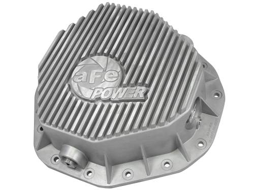 Afe - Advance Flow Engineering - 46-70090 | aFe Power Street Series Rear Differential Cover Raw w/ Machined Fins