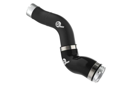 Afe - Advance Flow Engineering - 46-20748-B | AFE Power BladeRunner 2-1/2 IN Aluminum Hot Charge Pipe Black (2023-2026 Colorado, Canyon L4-2.7l t)