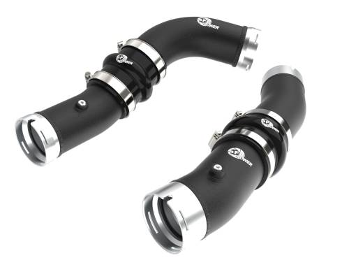 Afe - Advance Flow Engineering - 46-20724-B | AFE Power BladeRunner 2-1/2 IN & 3 IN Aluminum Hot and Cold Charge Pipe Kit Black (2024-2025 Tacoma L4-2.4L t)