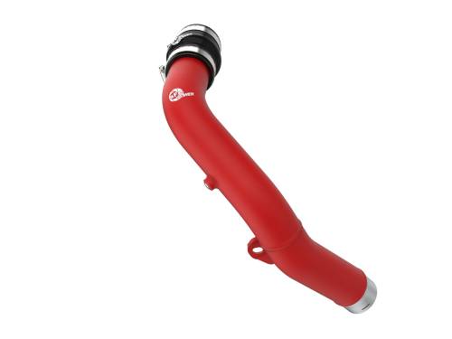 Afe - Advance Flow Engineering - 46-20668-R | AFE Power BladeRunner 2-1/2 IN Aluminum Hot Charge Pipe Red (2022-2025 WRX H4-2.4L t)
