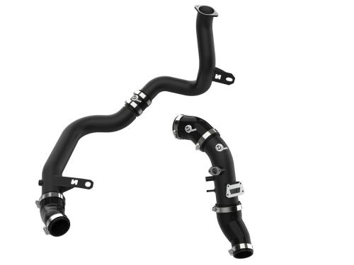 Afe - Advance Flow Engineering - 46-20644-B | AFE Power BladeRunner Aluminum Hot and Cold Charge Pipe Kit Black (2019-2022 Veloster N L4-2.0L (t) Automatic)