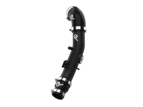 Afe - Advance Flow Engineering - 46-20639-B | AFE Power BladeRunner 2-1/2 IN Aluminum Cold Charge Pipe Black (2017-2025 Elantra, i30 L4-1.6L t)